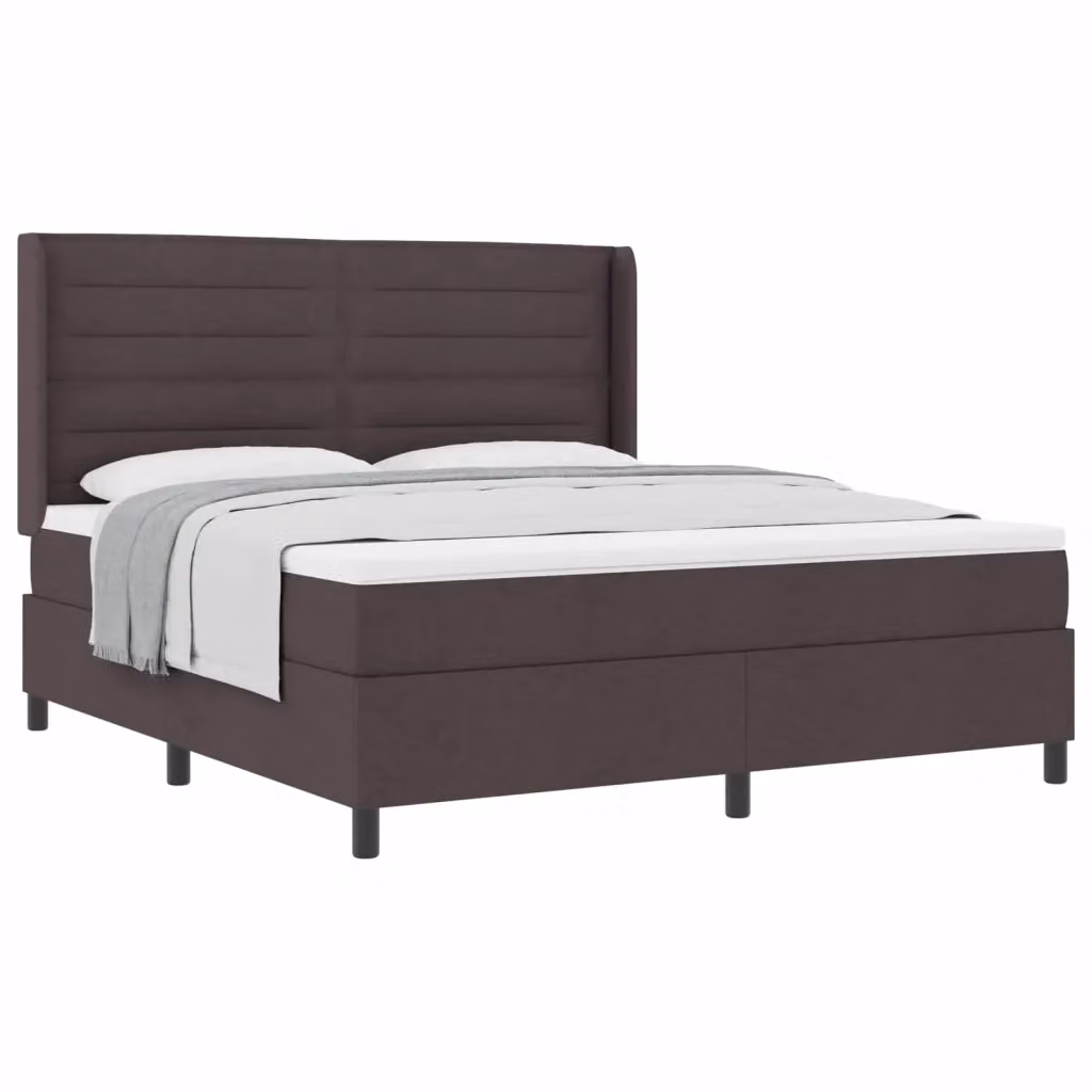 Letto ibrido con materasso vidaXL in tessuto marrone L: 180 cm, P: 200 cm, H: 280 cm – 2