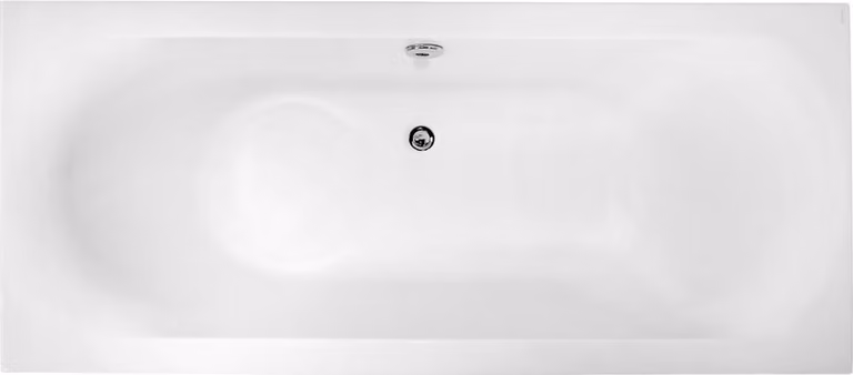 Vasca rettangolare in acrilico Belvit Vienna 170x75 cm e 180x80 cm - vasca autoportante con scarico centrale, piedini regolabili in altezza e termoisolante