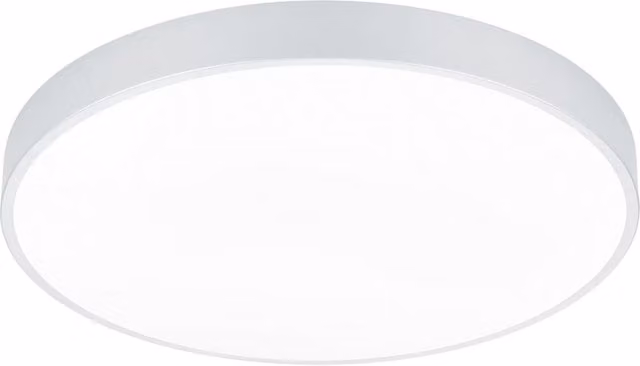 Plafoniera LED Waco di Trio Leuchten bianca, dimmerabile, diametro 50 cm