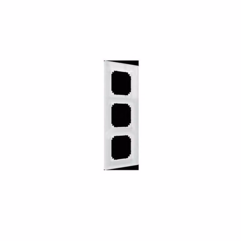 Merten cornice in vetro reale 3-gang MEG4030-2320