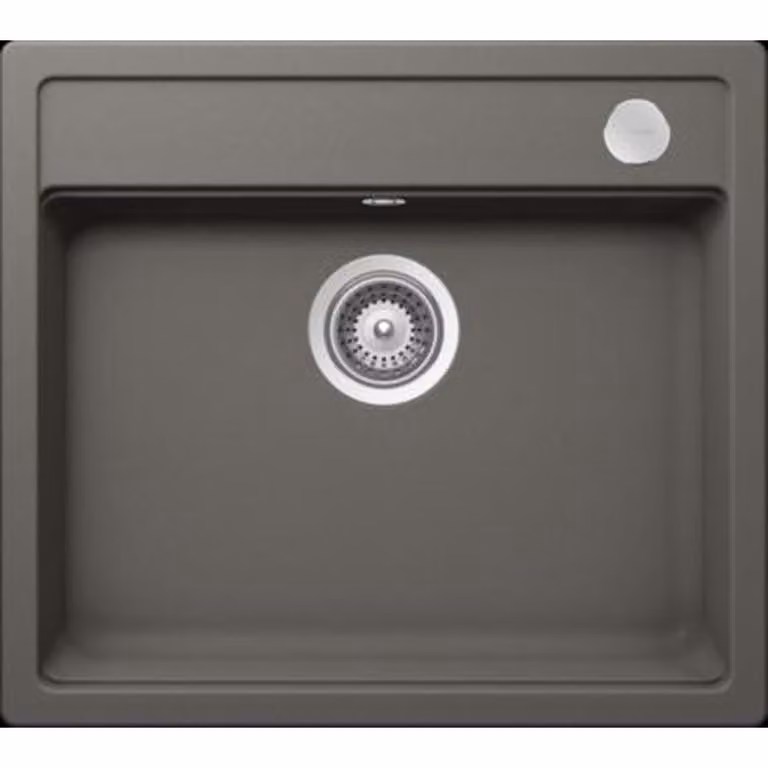 Lavello da incasso Schock Mono N-100 FB Silverstone incl. vasca per avanzi