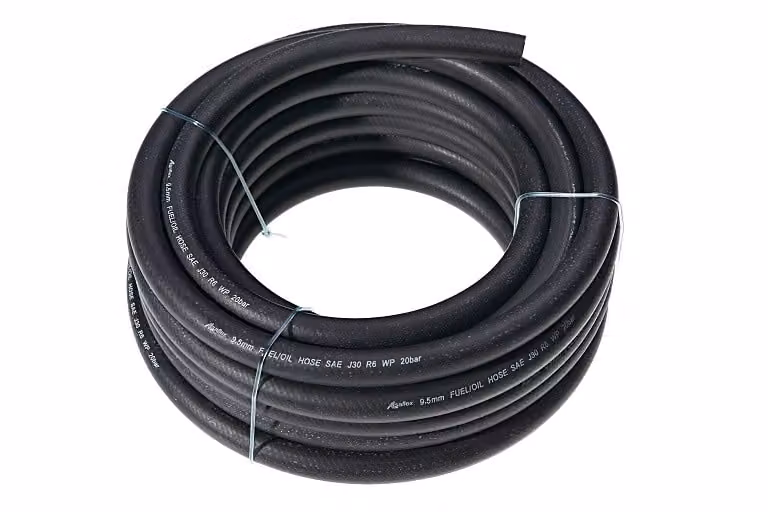 GODMAR Tubo carburante rinforzato in gomma a tre strati diametro 19 mm / 10 m