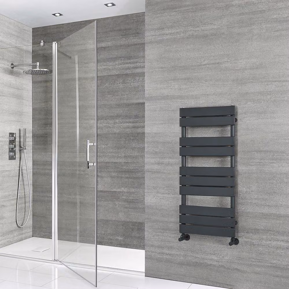 Scaldasalviette di Design - 975mm x 450mm - Antracite - Lustro