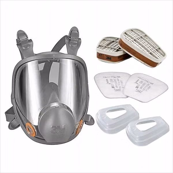 respiratore 3M a pieno facciale senza filtro Taglia: L 6900L (6900L)