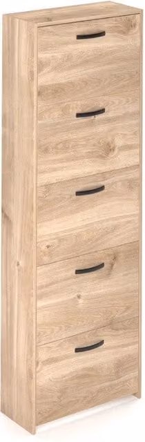 Kit Scarpiera Kitwood Rovere Matt H 173 x L 58 x P 25 cm