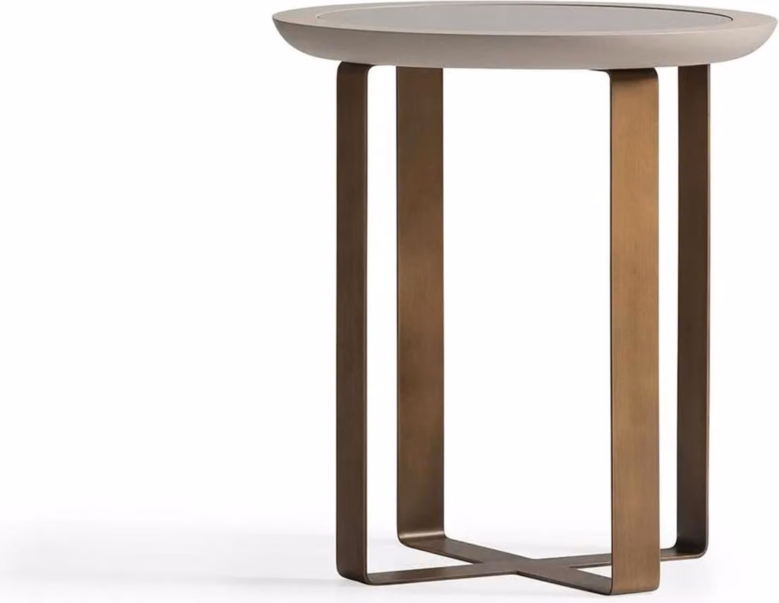 Kaffeetisch Sofatisch Couchtisch Beistelltisch Gold Wohnzimmer Metall