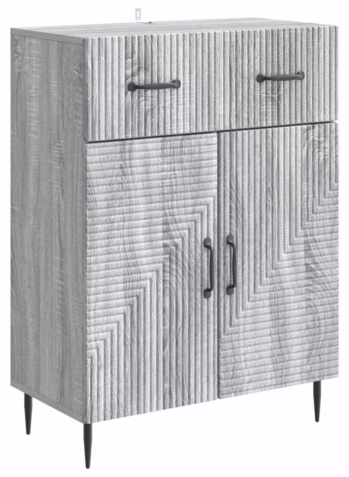 Credenza Grigio Sonoma 66 x 34,5 x 89,5 cm Legno ingegnerizzato