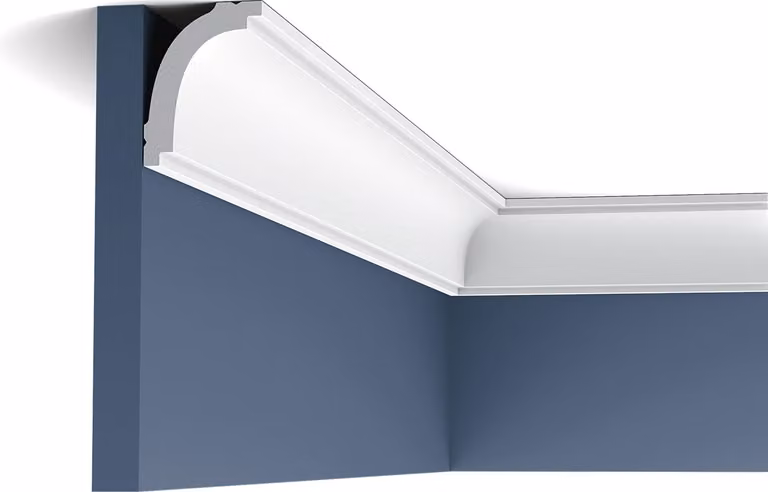 Orac Decor Cb523 Basixx Profilo decorativo Modanatura angolare Profilo in stucco Modanatura decorativa Modanatura per pareti Modanatura per soffitti | 2 metri