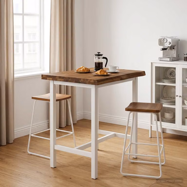 Piano del tavolo rettangolare in legno di acacia vidaXL, marrone, L 70 cm x P 50 cm x H 3,2 cm