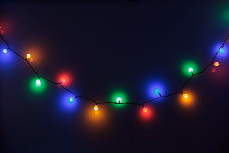 Catena luminosa MagicHome Natale Cherry Balls, 100x LED multicolor, IP44, 8 funzioni, illuminazione, L-9,90 m