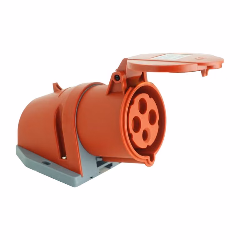 Presa a muro CEE a superficie 4P 32A IP44 400V 6048