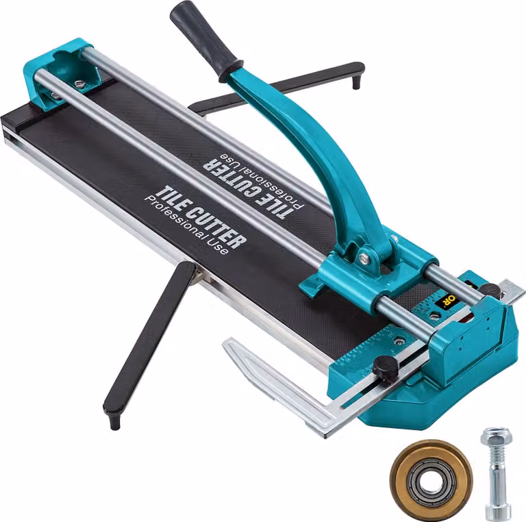 Tagliapiastrelle professionale 800 mm a doppio binario Staffe manuali Tagliapiastrelle 3/5 in testa con laser di precisione Manuale