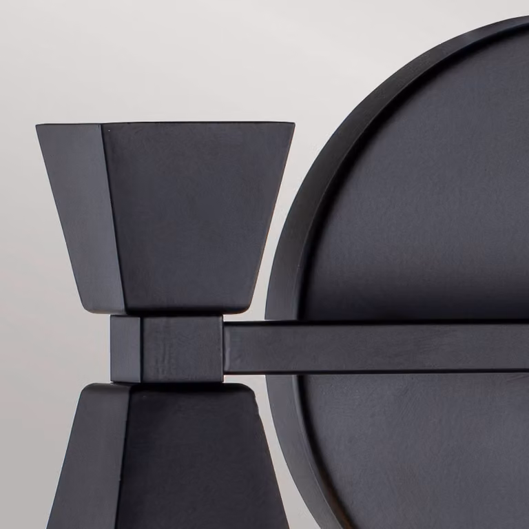 Elstead Applique da parete Bowtie, dimmerabile, Nero, Metallo, Moderno, Applique