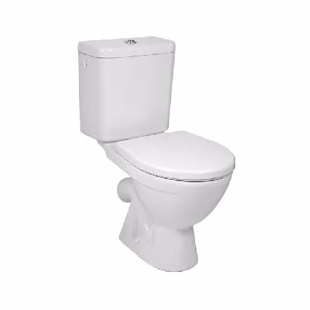 Jika Lyra plus - WC combinato, scarico posteriore, doppio scarico, bianco H8263840002423