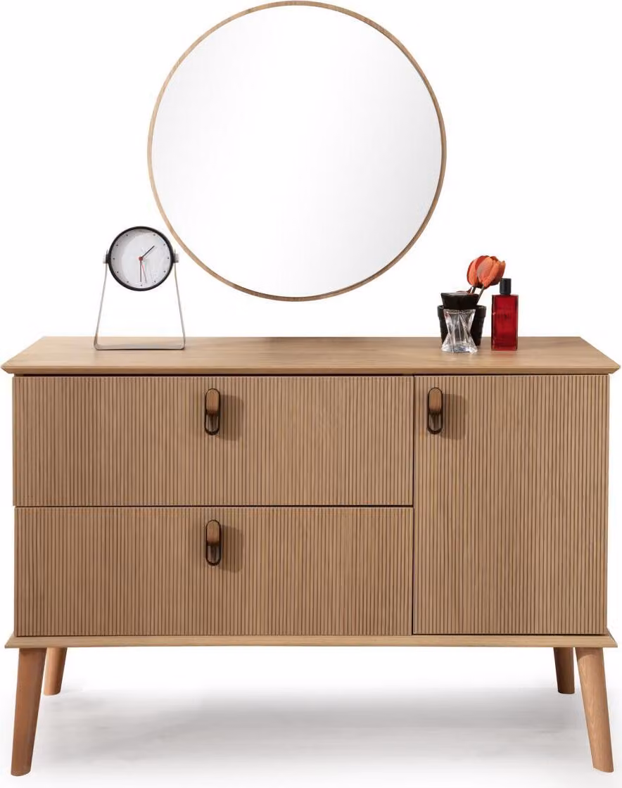 Schlafzimmer Möbel Schminktisch Designer Schminktstuhl Luxus Holzmöbel