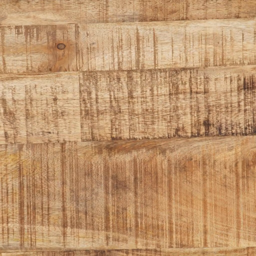 Set tavoli 2 pz. Legno massiccio di mango