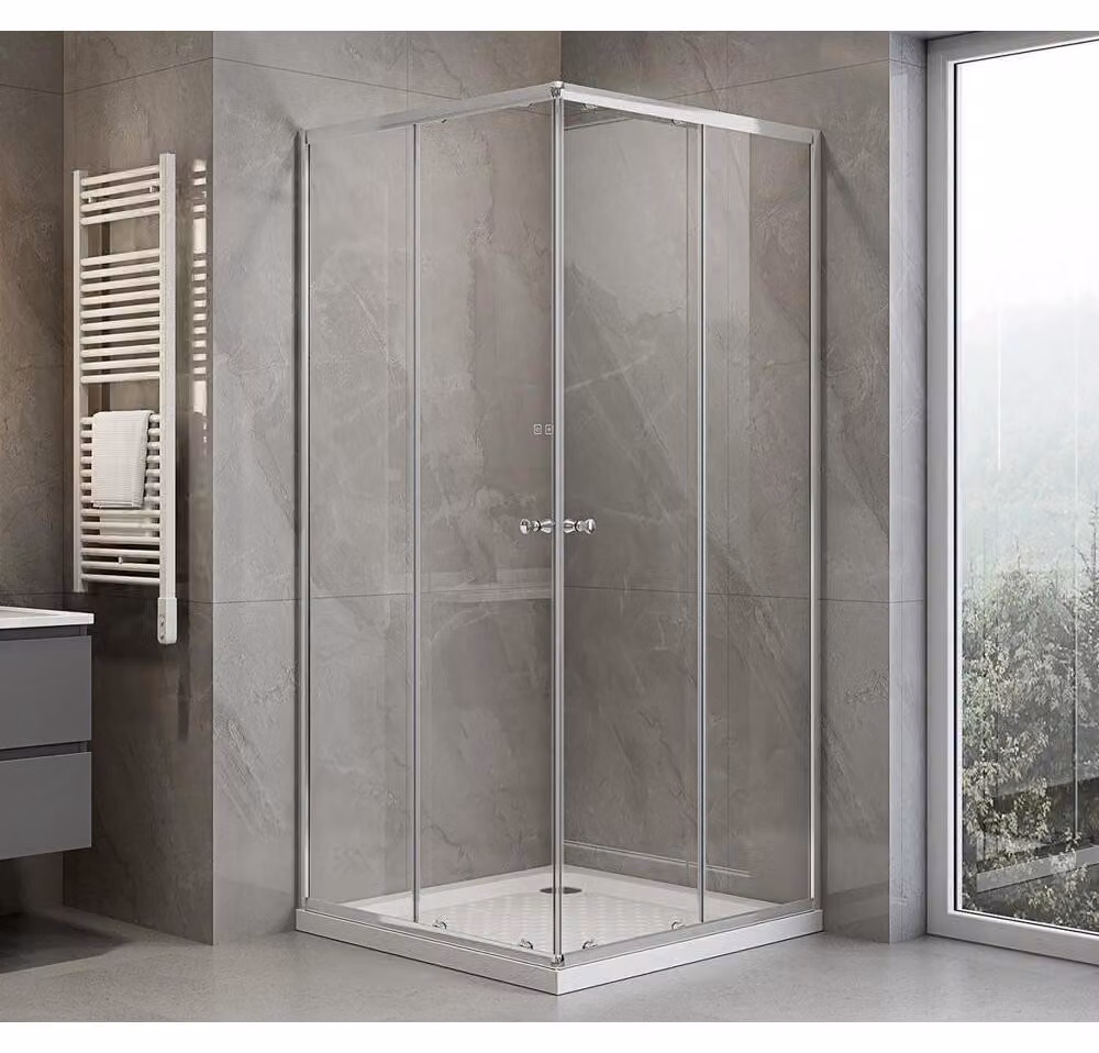 Cabina doccia AGGA quadrata 900x900mm, vetro trasparente
