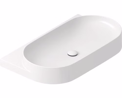 Lavabo RAVAK Yard in Vetroceramica sanitaria bianca 80,5 x 50 x 12,5 cm XJX01280002