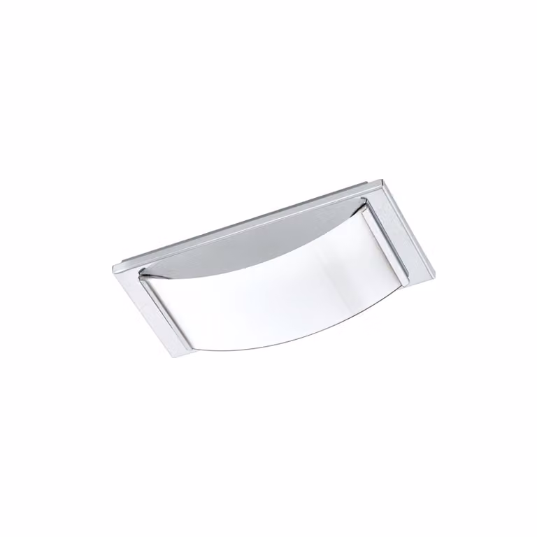 Wasao 1 luce LED da parete e soffitto 510lm cromo, bianco