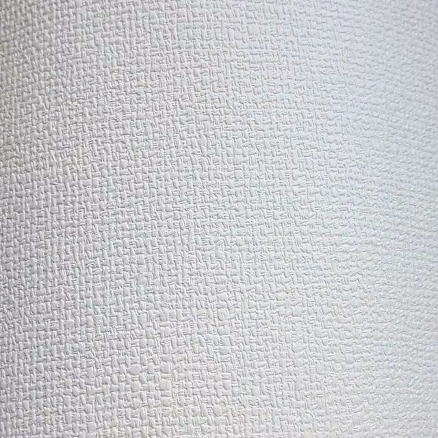Pellicola decorativa adesiva Plastiwood Bianco Canvas L/P: 122 x 1000 cm