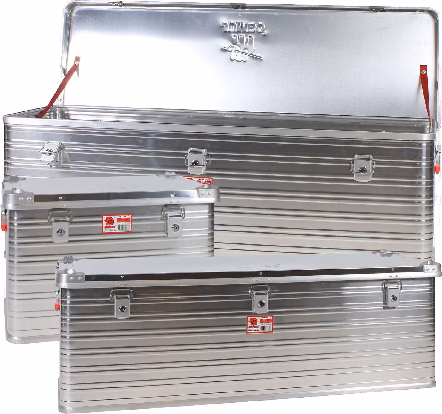 Cassetta di trasporto in alluminio Alu 91 litri ALU91 L 782 x L 350 x H 379 mm
