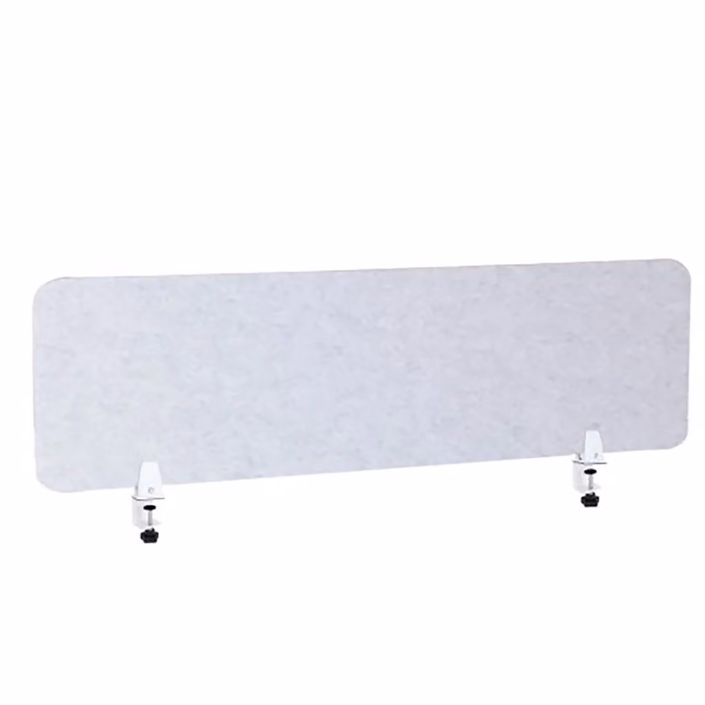 Pannello Fonoassorbente da Banco in Feltro Grigio con Coppia di Morsetti Regolabili L 140 cm x P 45 cm GIORDANOSHOP – 2