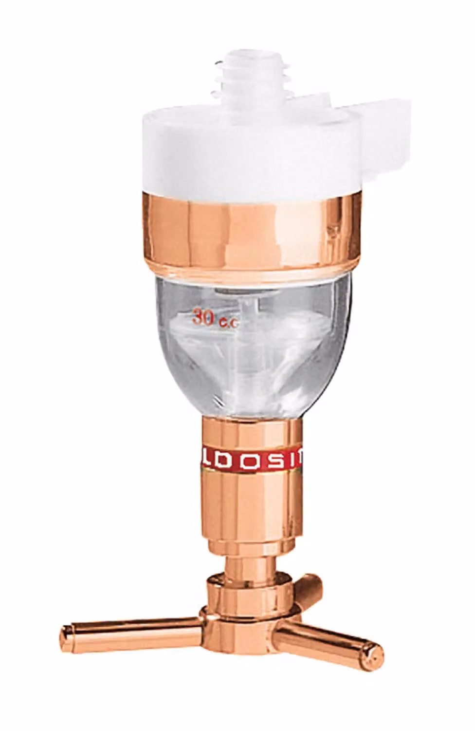 Dosatore Cc 30 Metallo Ramato