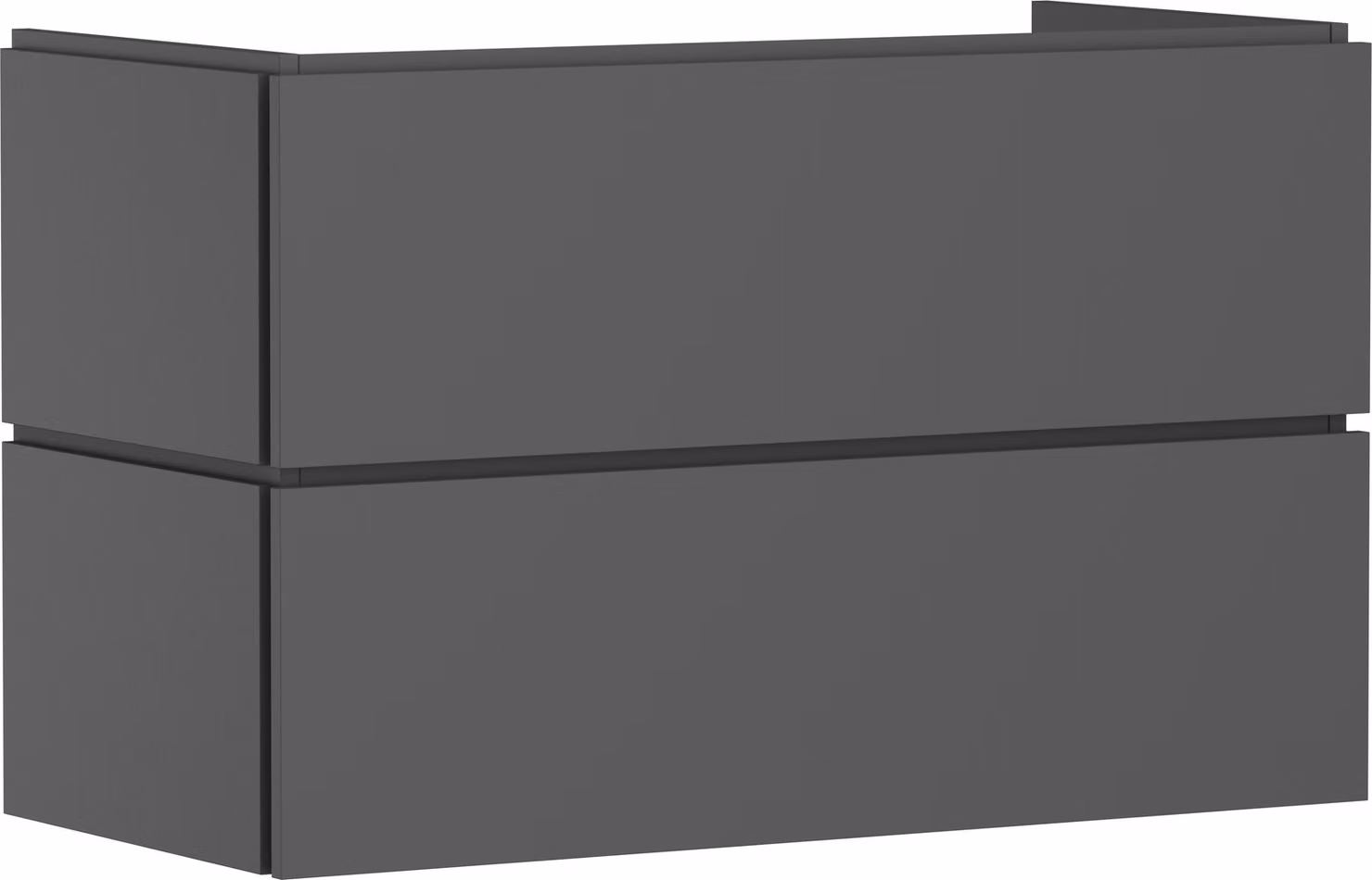 hansgrohe Xilesa E Meuble sous-lavabo pour lavabos, 2 tiroirs PushOpen, 980x470x620mm, 54297760, 54297760