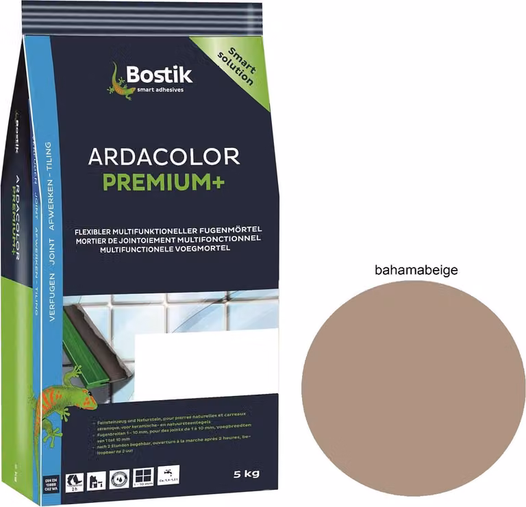 Bostik Ardacolor Premium Fug plus 5Kg piastrelle bahama beige stucco per pietra naturale