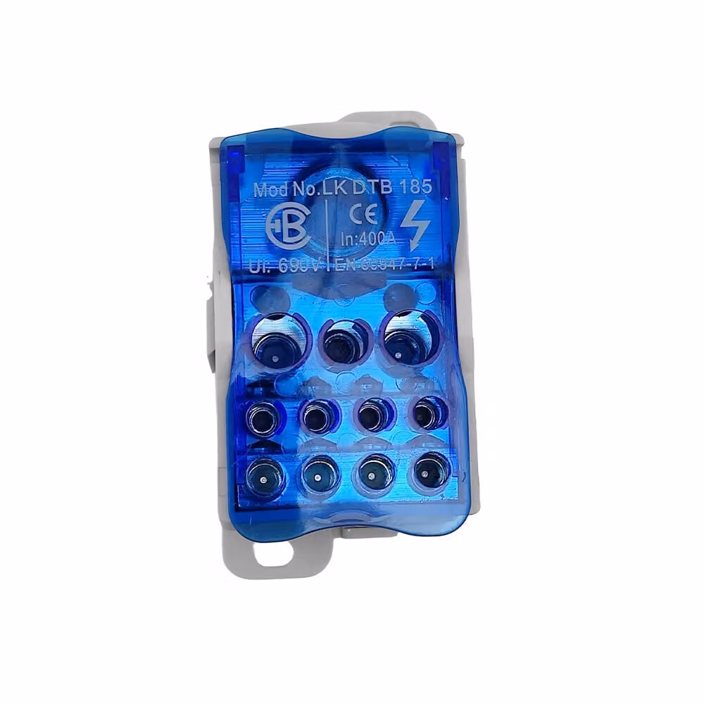 Blocco di distribuzione LK DTB 185 Morsettiere con connessione a vite Blocco di distribuzione Elektro Becov