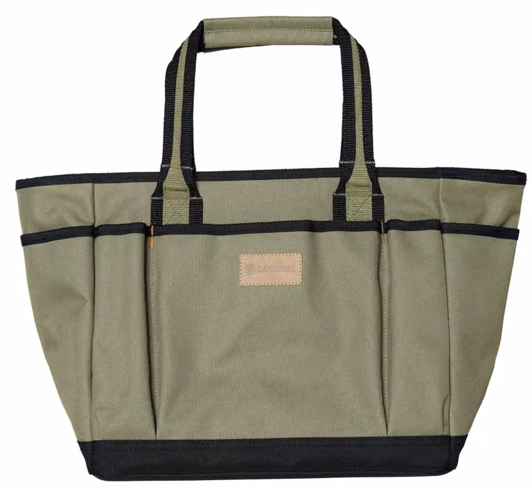 Borsa da giardino Gardena per attrezzi, con diverse tasche e resistente all'acqua
