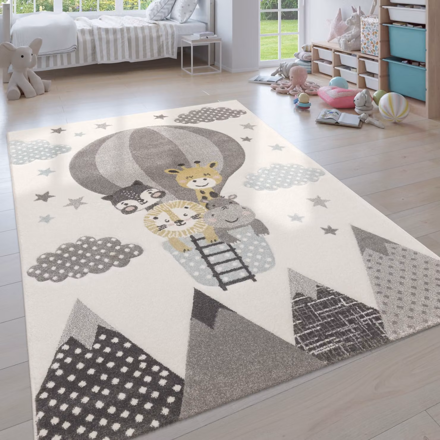 Tappeto per bambini Kosmos beige L: 120 cm, P: 170 cm – 2
