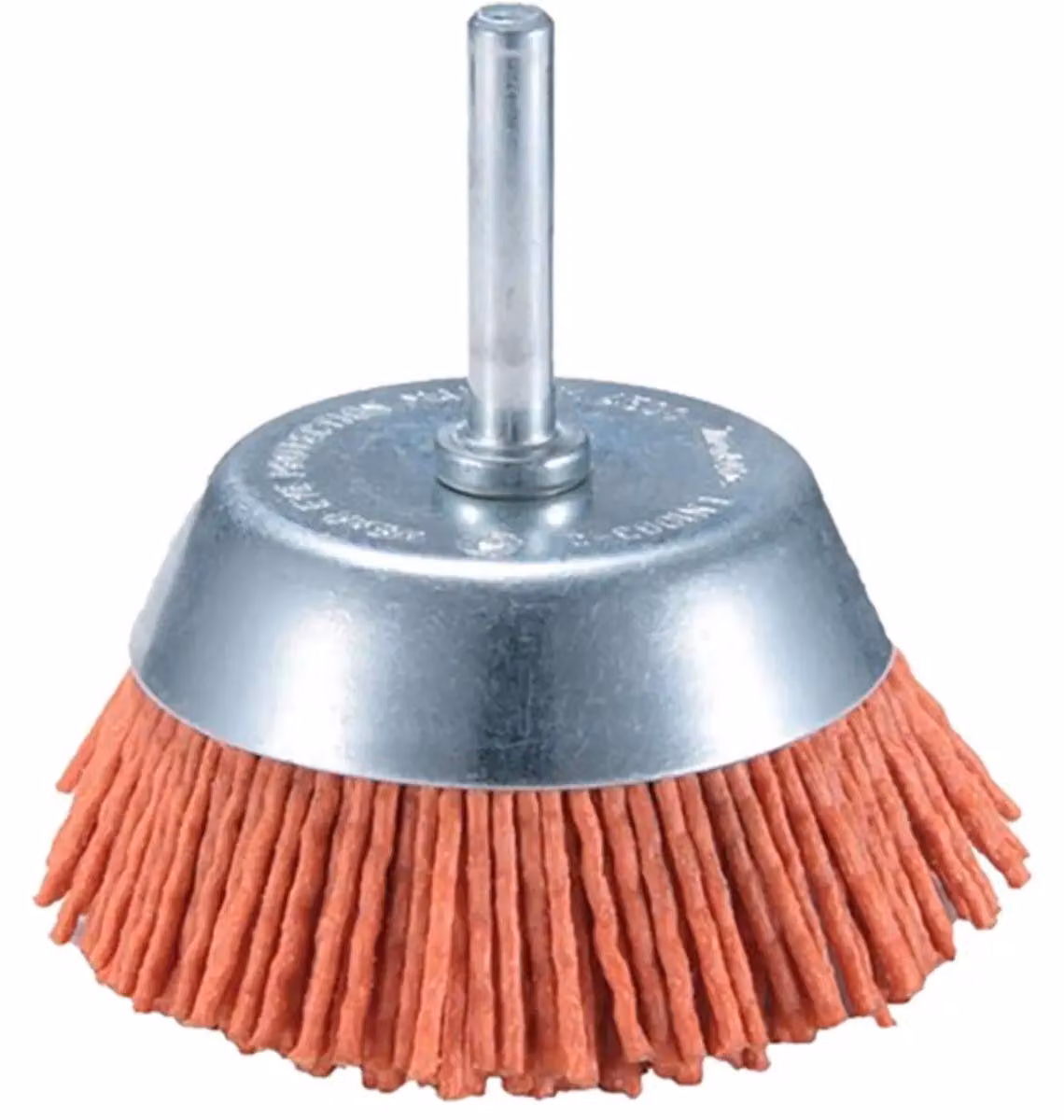 MAKITA D-45509 Spazzola per ciotola in nylon, grossolana, gambo cilindrico, 50 mm