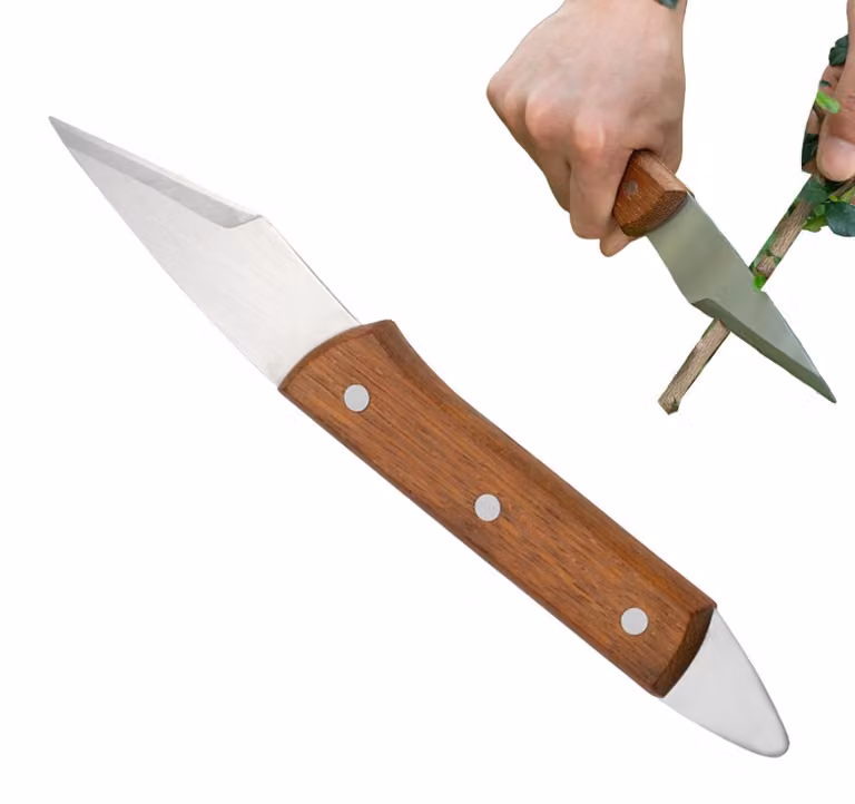 Coltello multifunzione per giardinaggio, ideale per potare e propagare