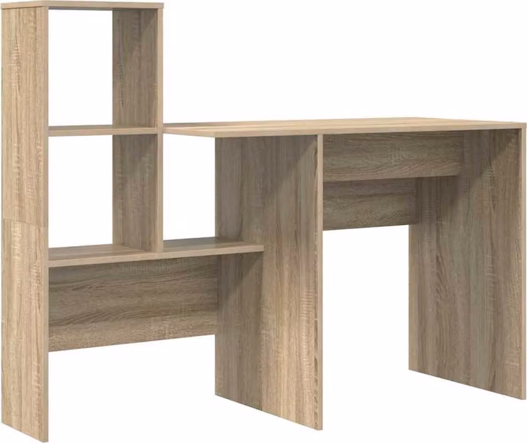 Scrivania Rovere Sonoma 131,5 x 50 x 106,5 cm Legno multistrato