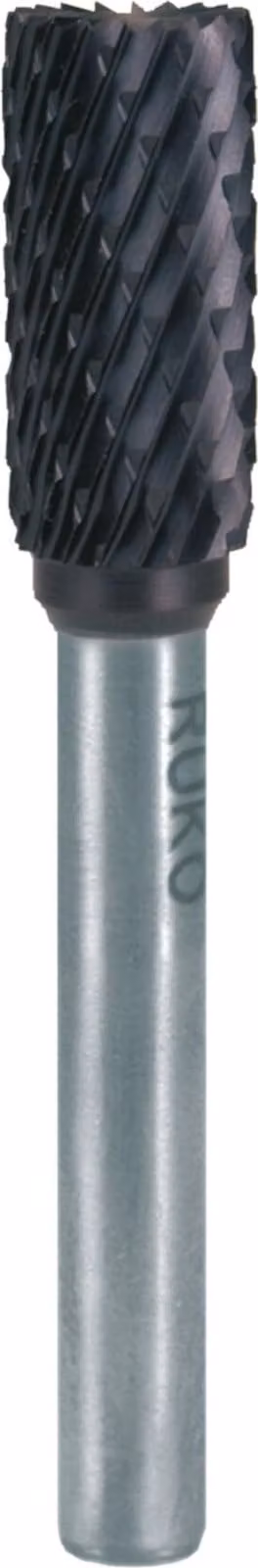 Fresa in metallo duro Ruko forma A diametro 12mm HM-TICN ZYA con dentatura frontale - 116018TC