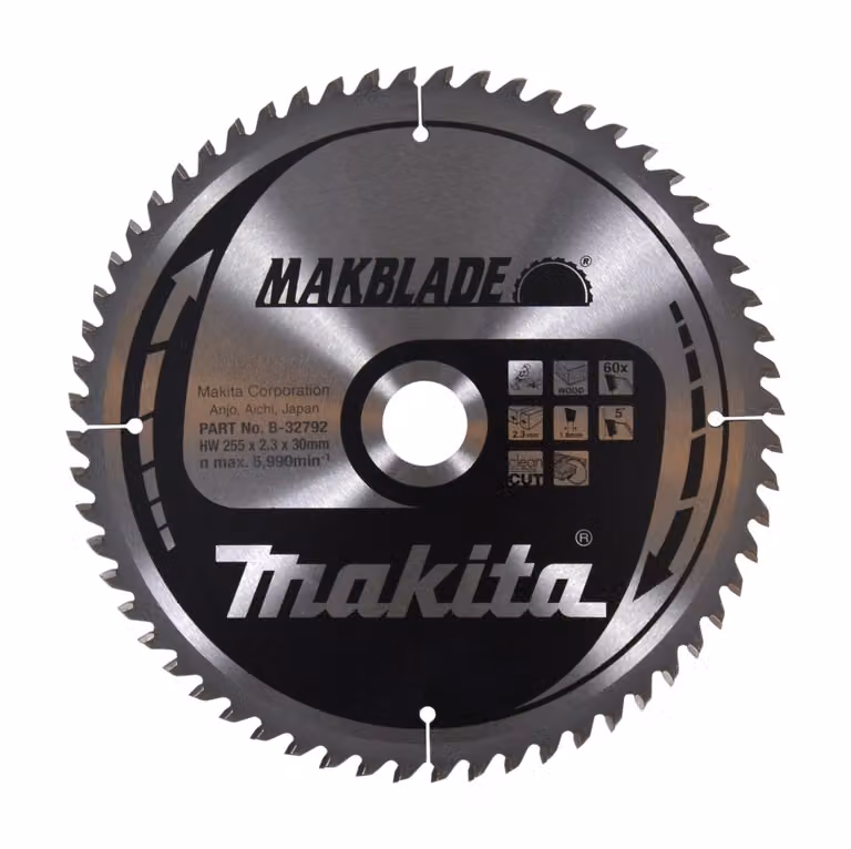 Makita kotouč pilový dřevo MAKBLADE 255 x 2.3 x 30 mm 60z