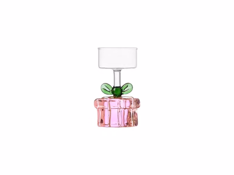 Christmas Tales Porta Tealight - Regalo Rosa