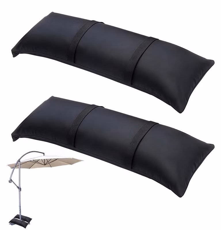 Set di 2 sacchetti per ombrellone, realizzati in tessuto Oxford