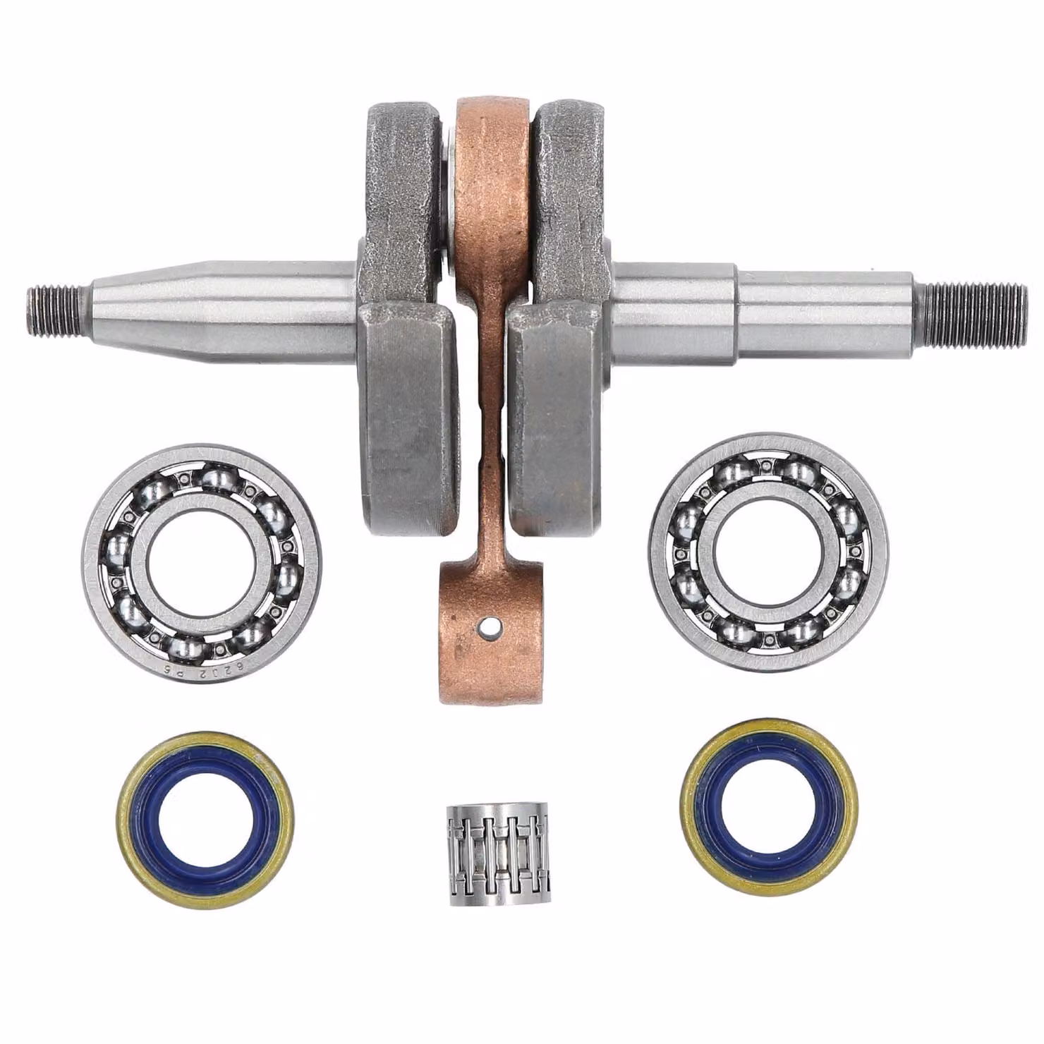 Set di guarnizioni dell'olio per cuscinetti dell'albero motore, ricambio per motosega Husqvarna 268 272XP 503 61 33‑71