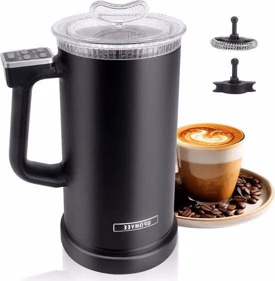 Macchina Elettrica 4-in-1 Philips da 500W per Caffè e Cappuccino, Colore Nero