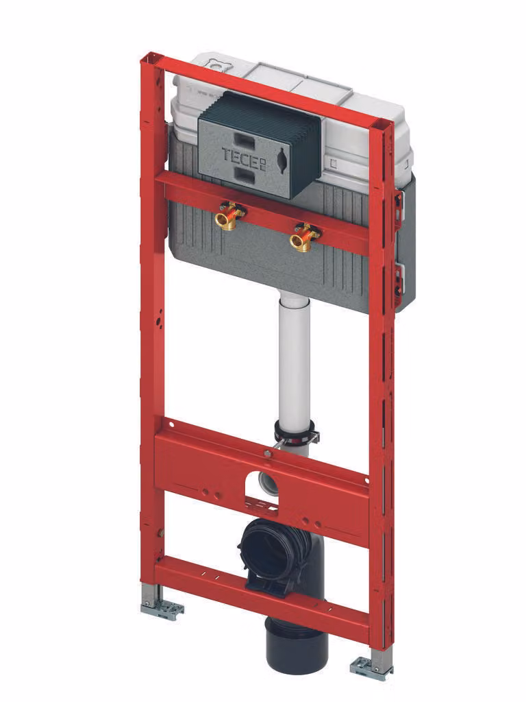 TECEprofil Module WC avec réservoir de chasse uni pour évier Geberit Publica, hauteur 1340mm, 9300366, 9300366