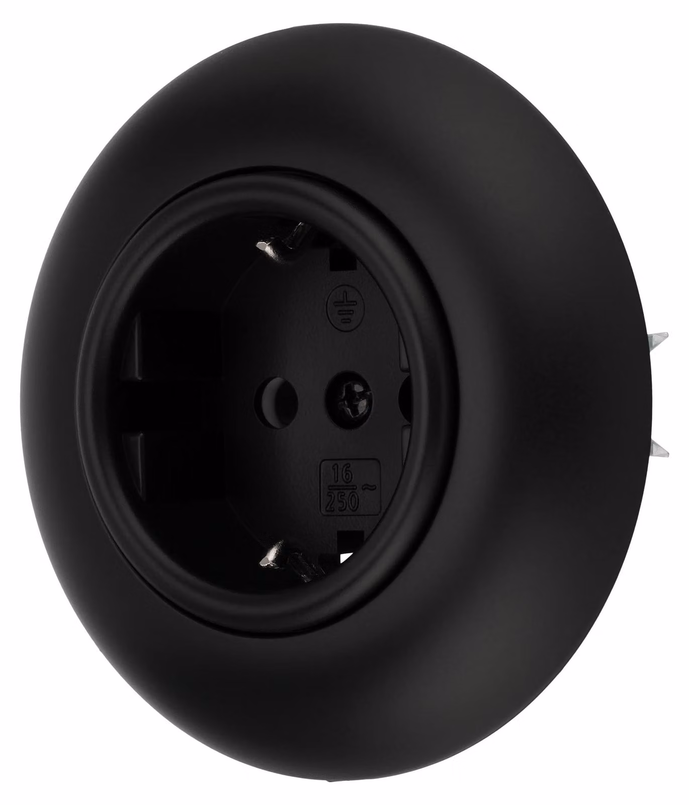 Prese a muro retro, con morsetto a molla, all-in-one, serie VX1, finitura nera opaca