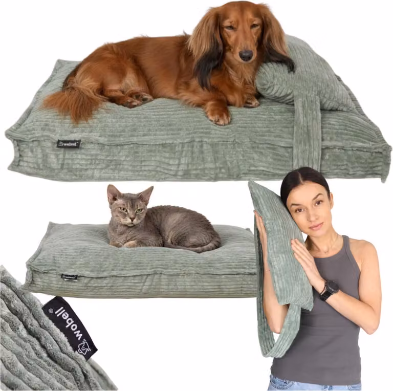 WOBELL | Cuccia per cani Cuccia per gatti Morbida cuccia Cuscino Materasso Tappetino 60x80 cm