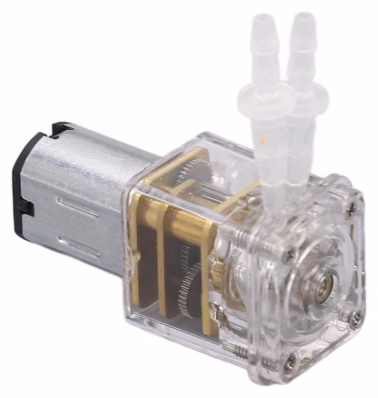 Mini pompe peristaltiche, 1,5 ml/min, micro pompe dosatrici, 0,001 m (G15-6V)