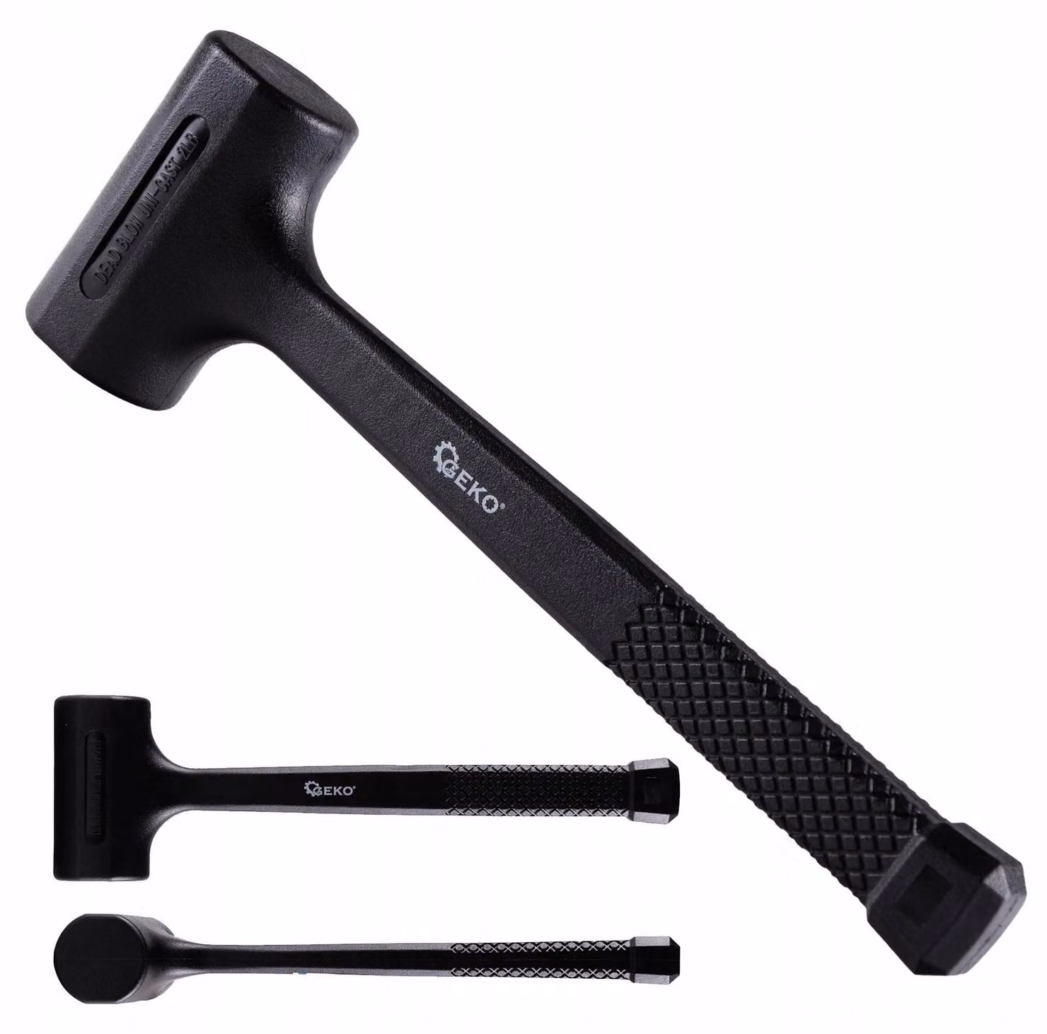 Mazza in gomma non rimbalzante, mazza a faccia morbida, mazza in plastica da 43 mm, 900 g.