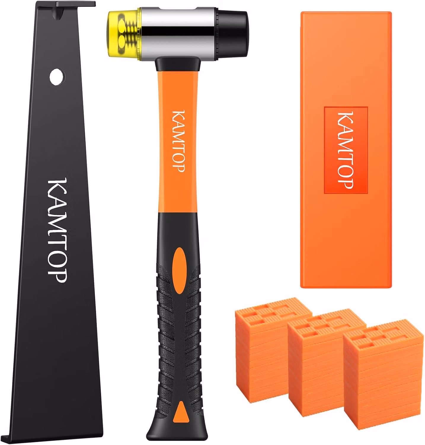 Kit di strumenti per pavimenti in laminato, 60 distanziatori, utensili per la posa di pavimenti