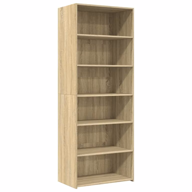 Credenza Rovere Sonoma 70x41x185 cm in Legno Multistrato