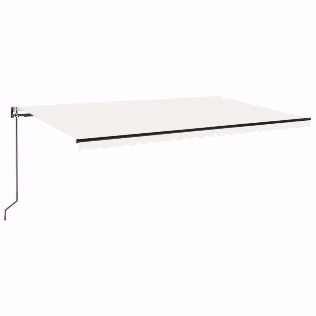 Tenda Automatica VIDAXL con Sensore Vento e LED, L: 500 cm, P: 300 cm, Colore Beige o Antracite – 2