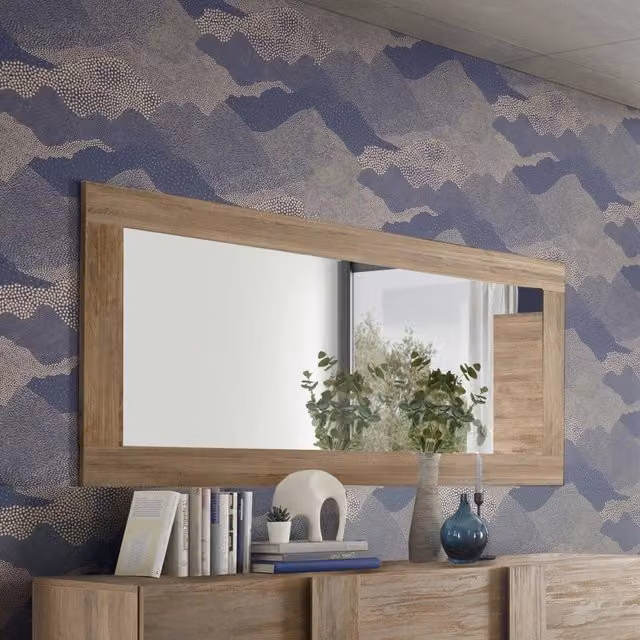 Levanto, Specchio Forma Rettangolare, 170x75h cm Marrone Rovere